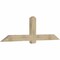 Ekena Millwork Eugene Rough Sawn Timber Gable Bracket, Douglas Fir, 84"W x 24"H x 4"D x 6"F, 7/12 Pitch GBW084X24X0406EUG00RDF - alternate 4